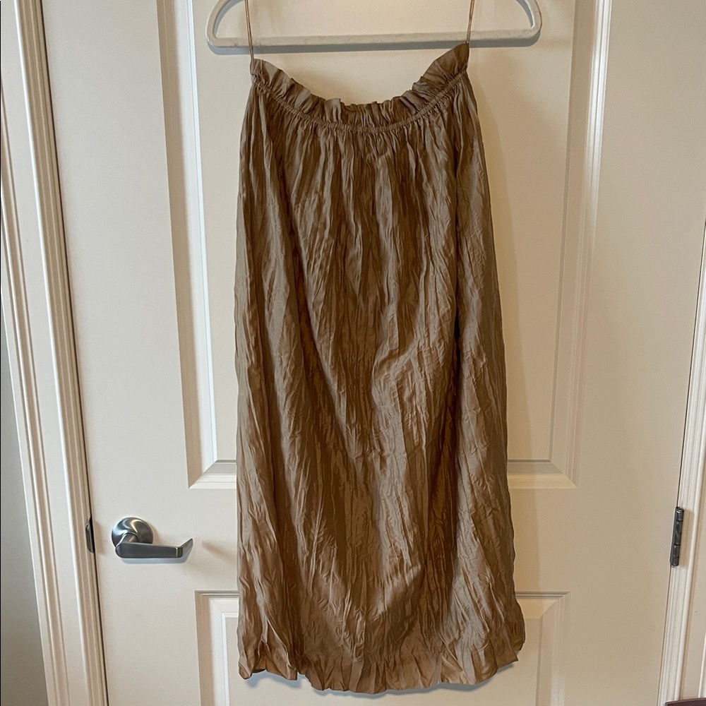 J.Crew Crinkled gathered-waist skirt - Picture 5 of 6